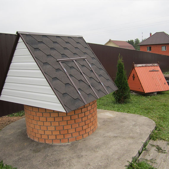 Вариантов домиков для колодца в Ясногорском районе